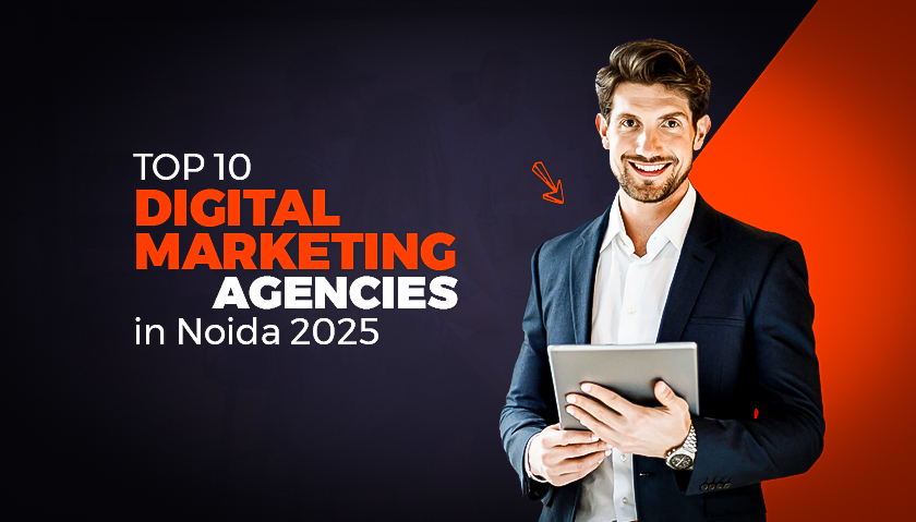 igital marketing agency team working on SEO strategies in Noida office"